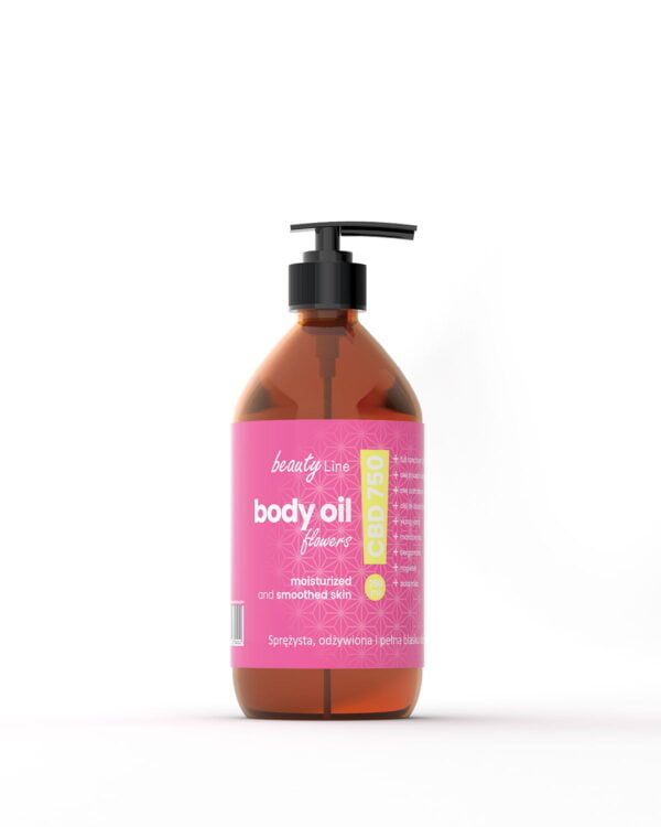 Body Oil Flowers CBD 750