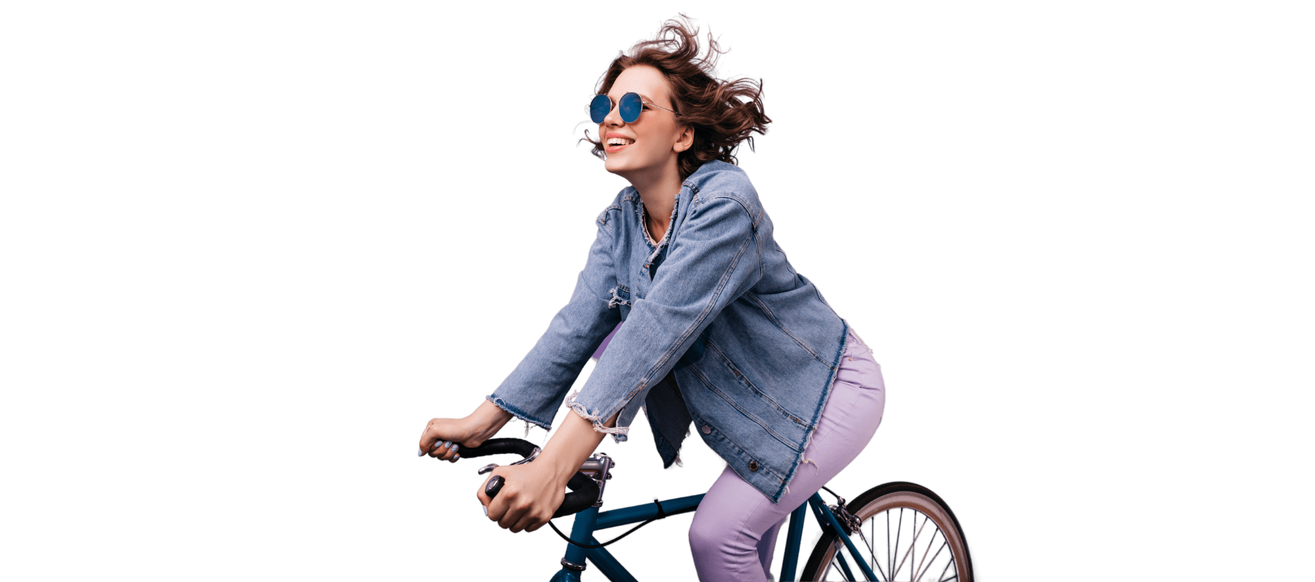 rower i kobieta